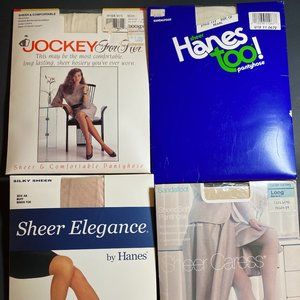 SHEER PANTYHOSE SANDALFOOT (NEW) Tall & Average sizes